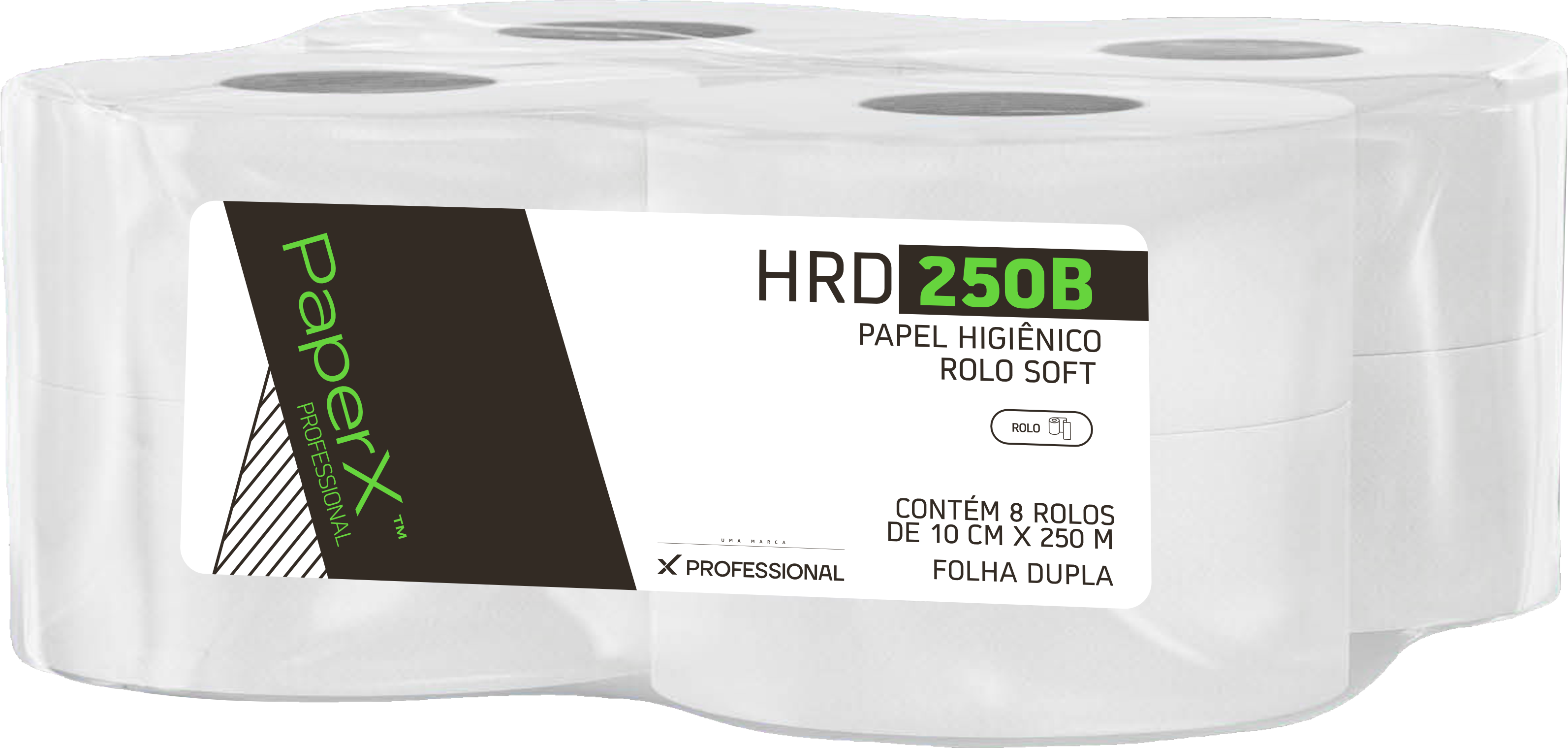 Papel Higiênico Rolo Soft HRD250B - HD Distribuidora