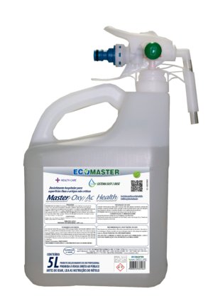 Desinfetante Hospitalar Concentrado Easy 2 Dose Master Oxy AC Health 5L Oxigênio Ativo